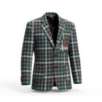 Unisex Checkered Blazer